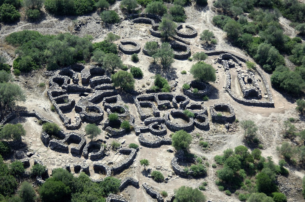 Archeologický park Serra Orrios, Dorgali, Sardinie