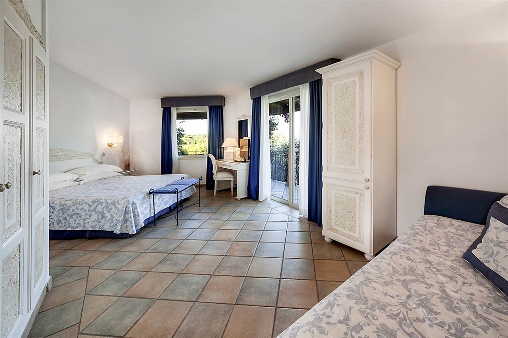 Pokoj JUNIOR SUITE, Porto Cervo, Sardinie