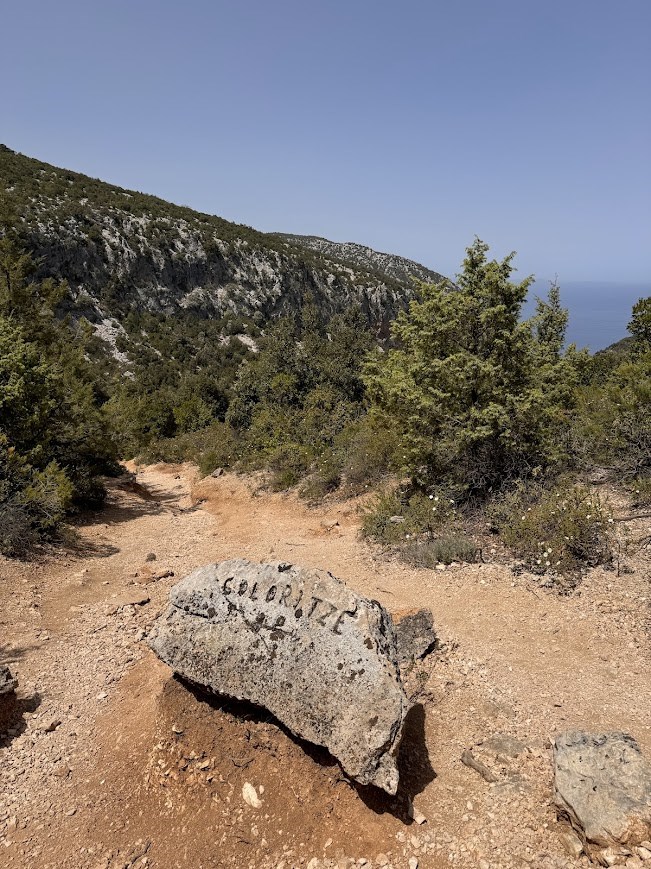 Trekking, Santa Maria Navarrese, Sardinie