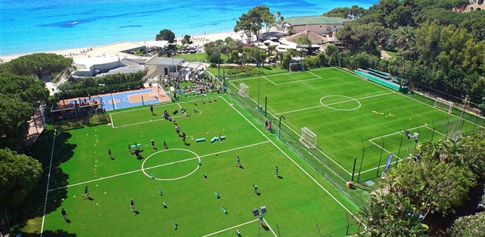 Fotbalová akademie - Fundación REAL MADRID Clinic - Resort Forte Village - forte bay_c2