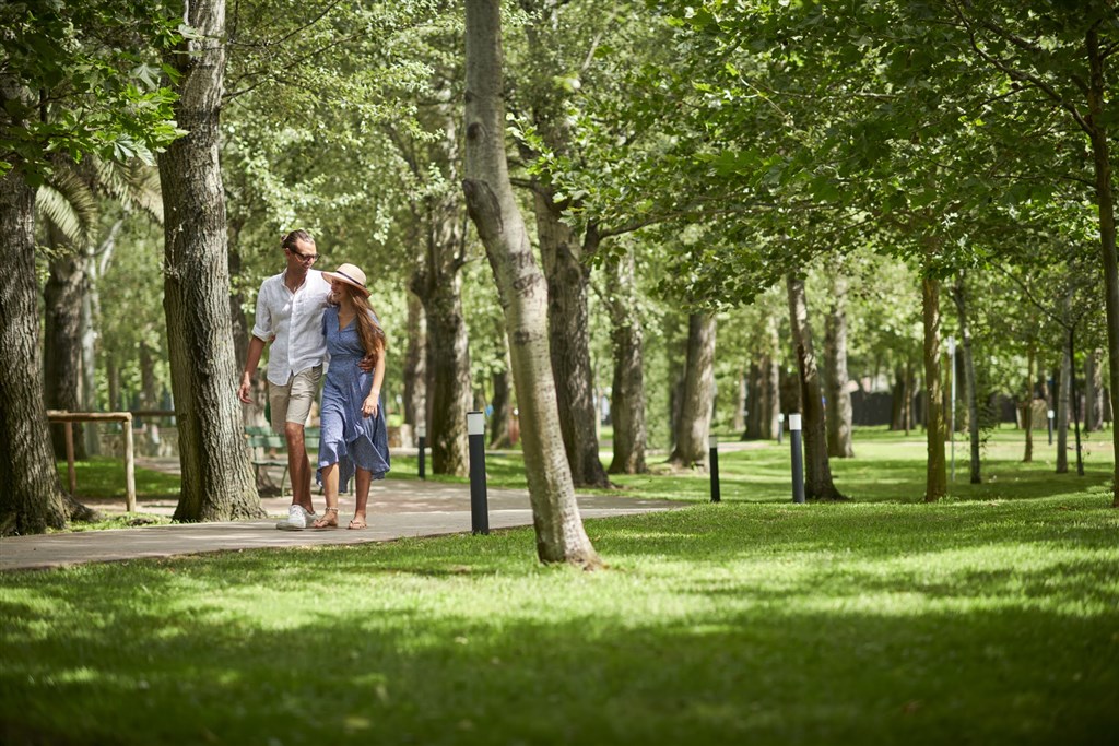 Hotelová zahrada, Maracalagonis, Sardinie