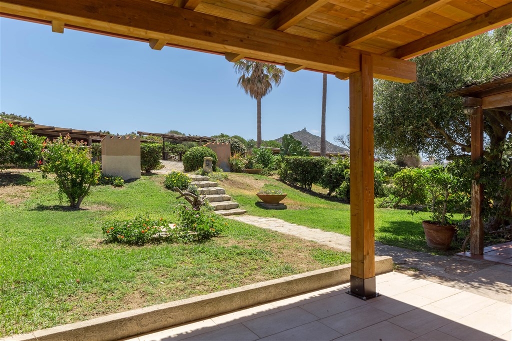 Zahrada, Villasimius, Sardinie