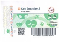 UP - Šek dovolená