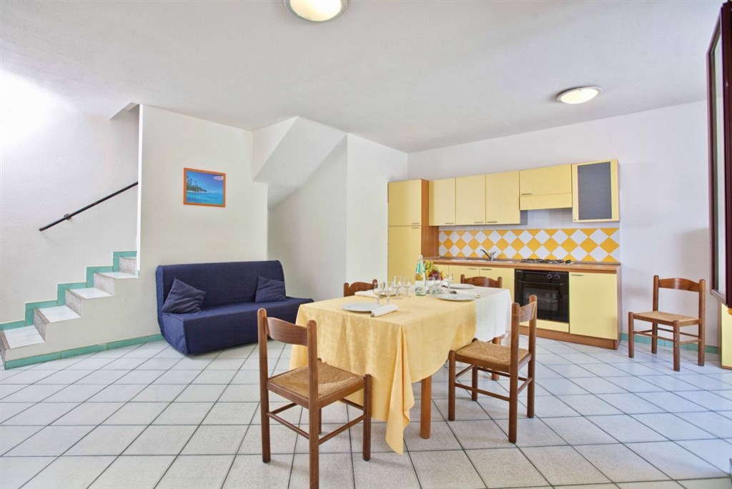 Residence Oasi Anfiteatro - Kuchyň, Porto Ottiolu, Sardinie