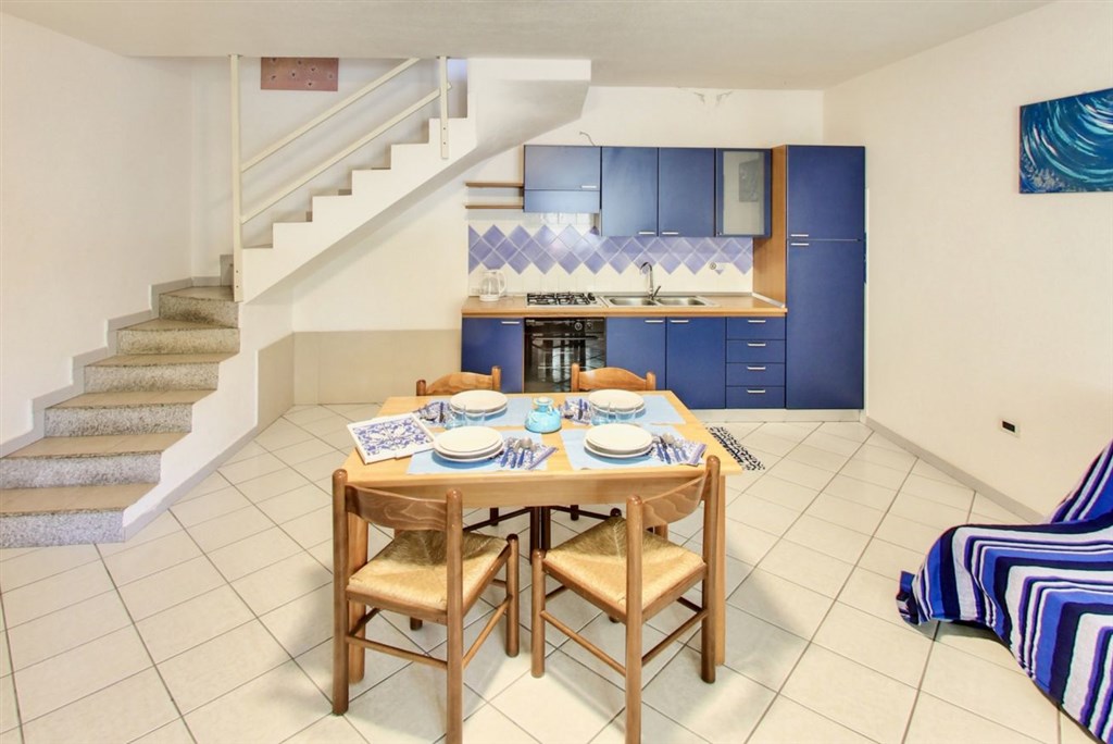 Residence Oasi Anfiteatro - Kuchyň, Porto Ottiolu, Sardinie