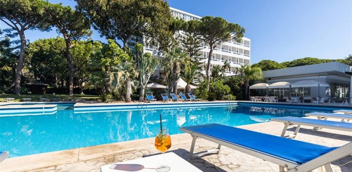HOTEL ABAMAR - Bazén, Santa Margherita di Pula, Sardinie