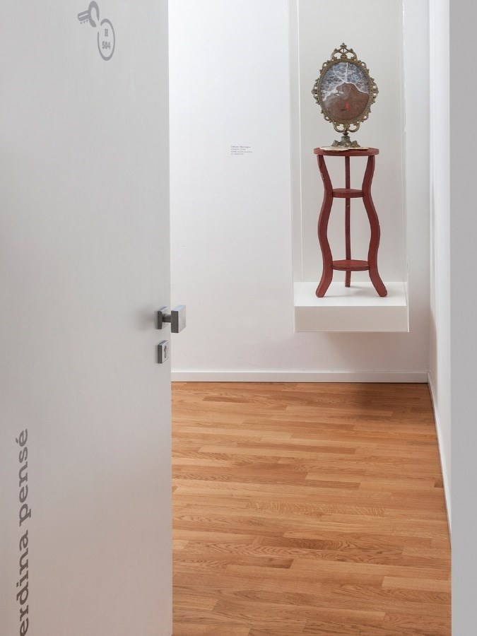 Vnitřní prostory residence, Nuoro, Sardinie