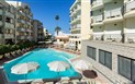 Hotel Rina - Hotelový bazén, Alghero, Sardinie