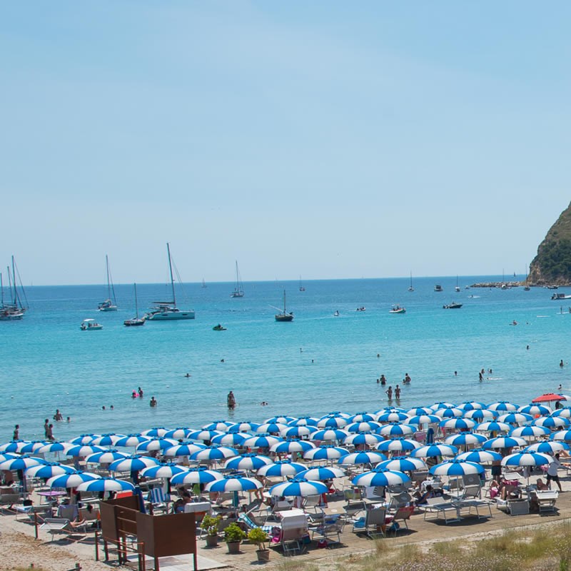 Pláž Poetto, Cagliari, Sardinie