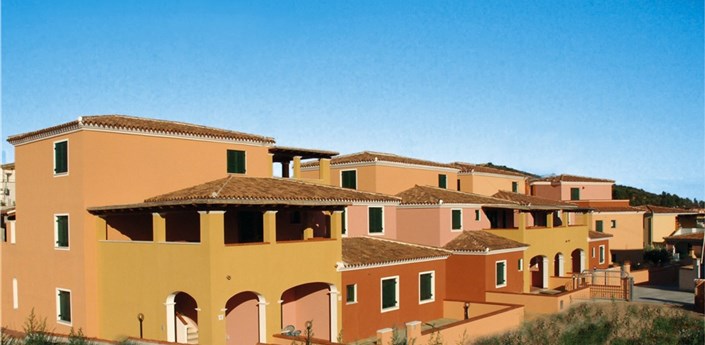 Apartmány Ginestre a Oleandri - Pohled na ubytování, Orosei, Sardinie