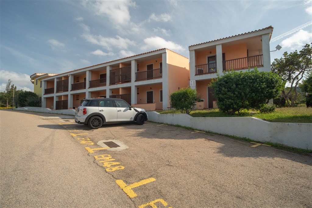 Residence Hotel Costa Serena - Parkoviště, Palau, Sardinie