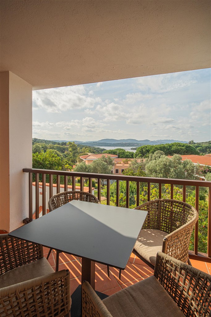 Balkón apartmánu Bilo Comfort, Palau, Sardinie