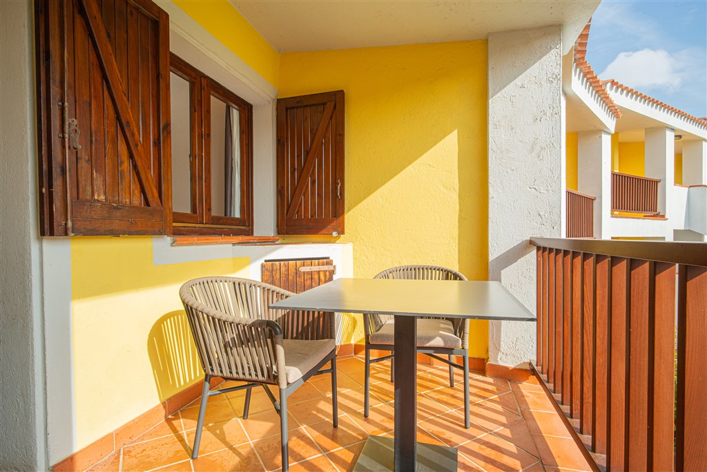 Balkón apartmánu Bilo Comfort, Palau, Sardinie