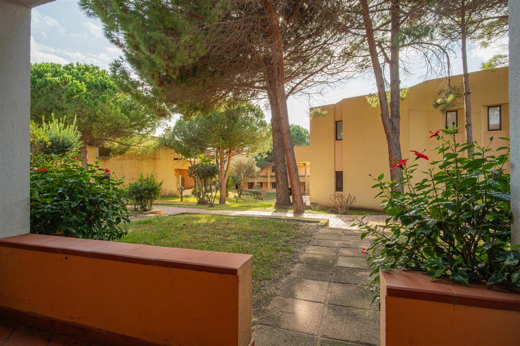 Terasa Apartmánu Mono Classic, Palau, Sardinie