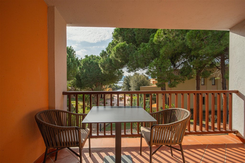 Terasa Apartmánu Mono Classic, Palau, Sardinie