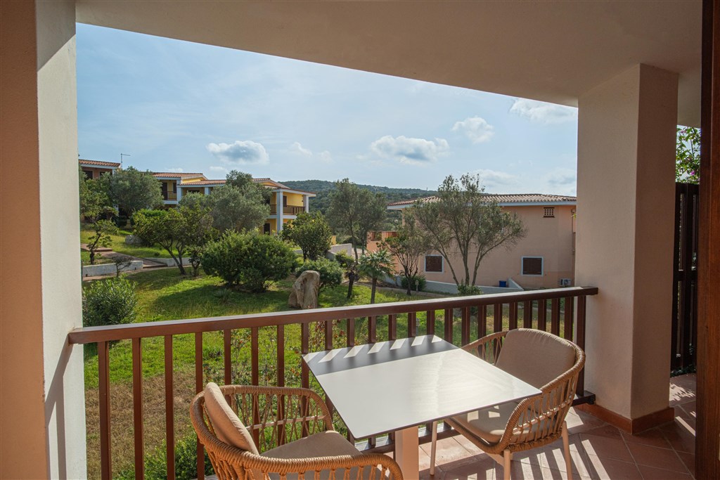Balkón Apartmánu Mono Classic, Palau, Sardinie