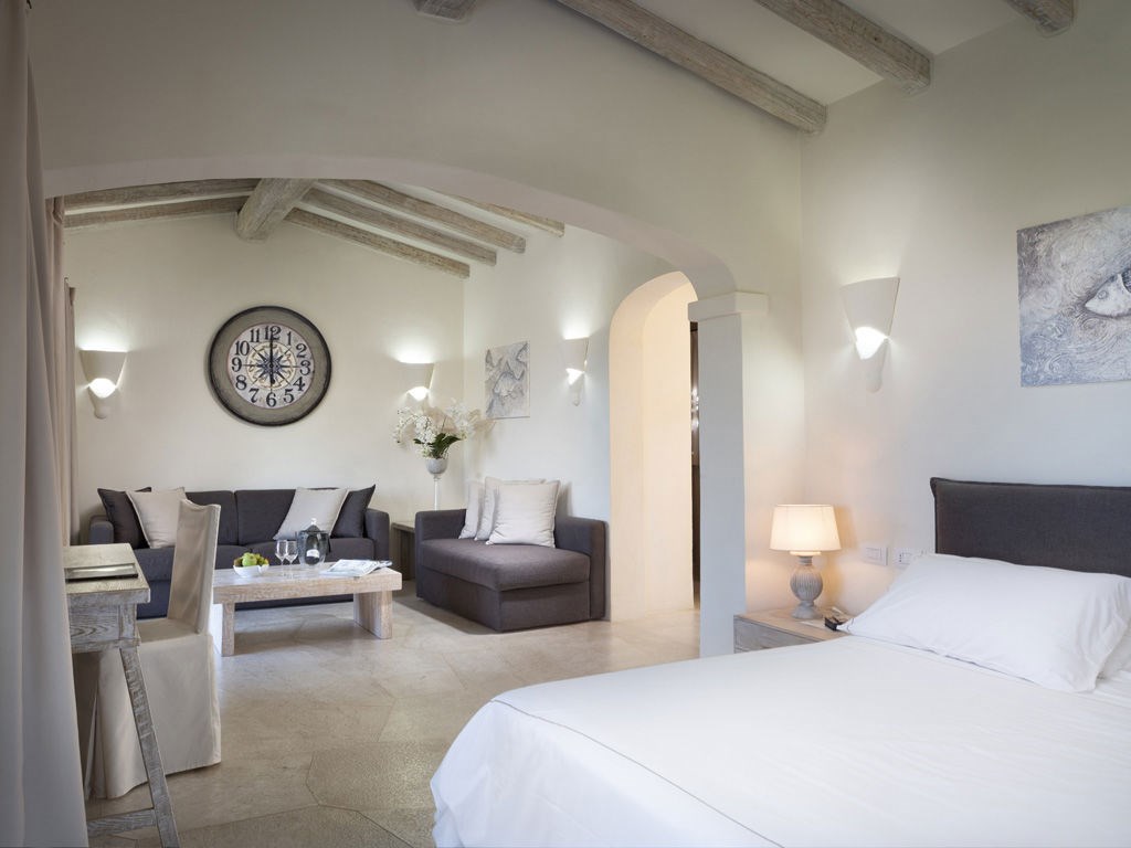 Pokoj Exclusive Pool Suite, Cannigione, Sardinie