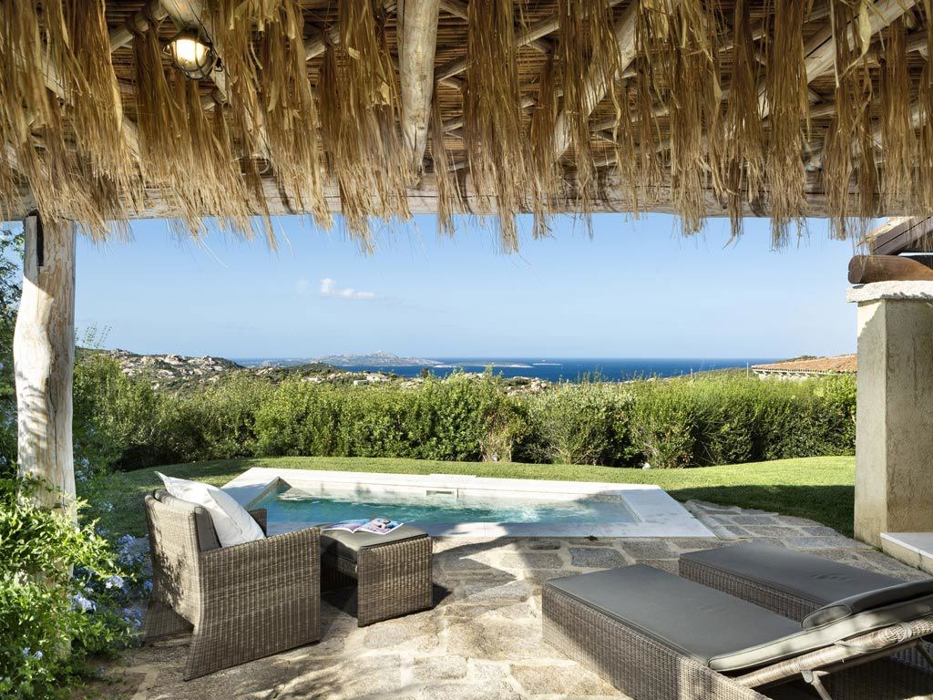 Pokoj Exclusive Pool Suite, Cannigione, Sardinie