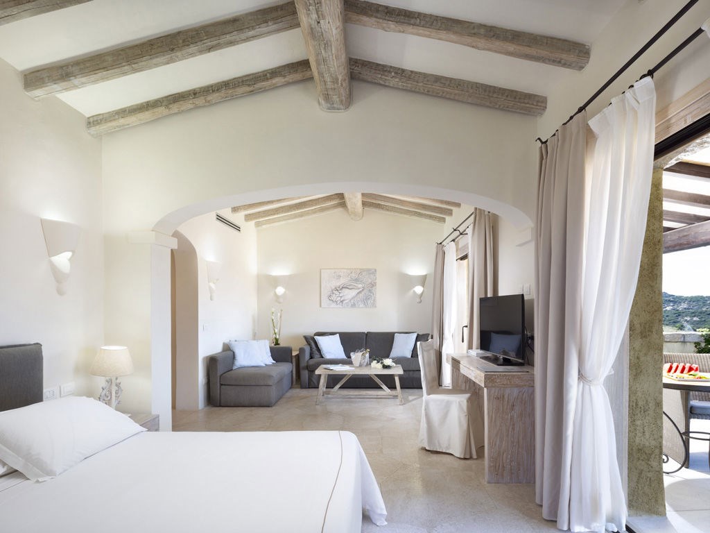 Pokoj Pool Suite, Cannigione, Sardinie