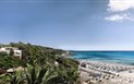 Simius Playa - Pohled na pláž, Villasimius, Sardinie