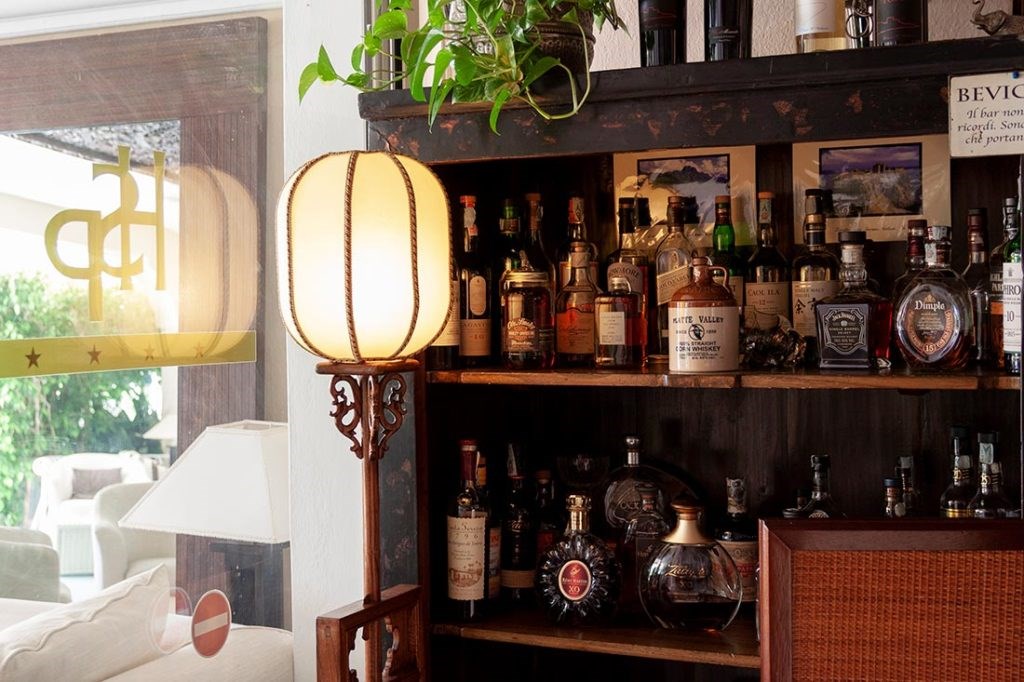 Americký bar, Villasimius, Sardinie