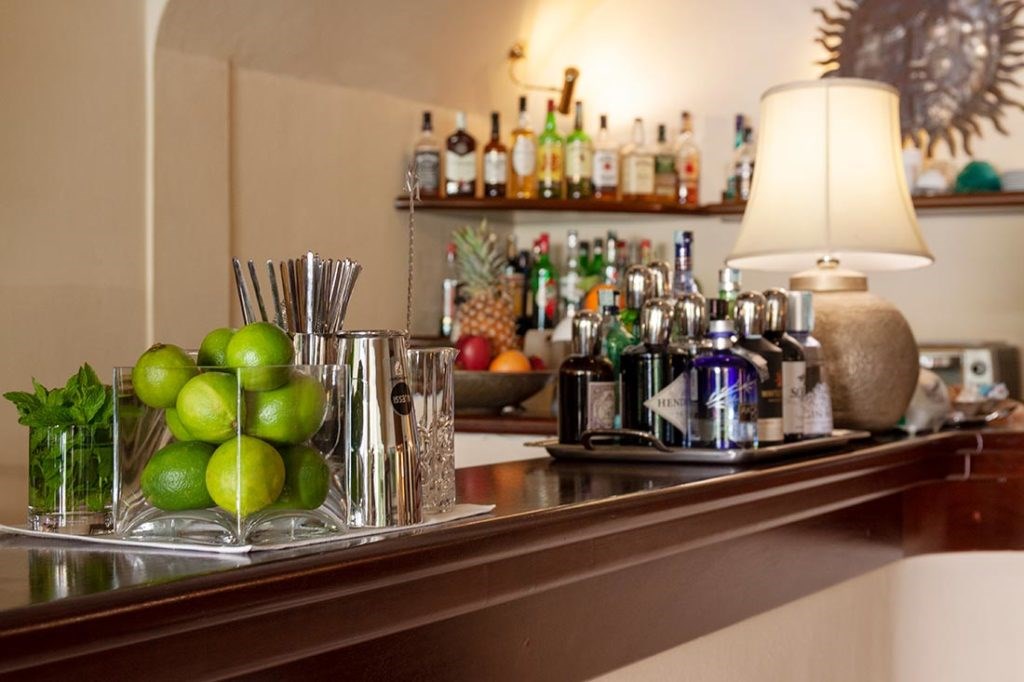 Americký bar, Villasimius, Sardinie