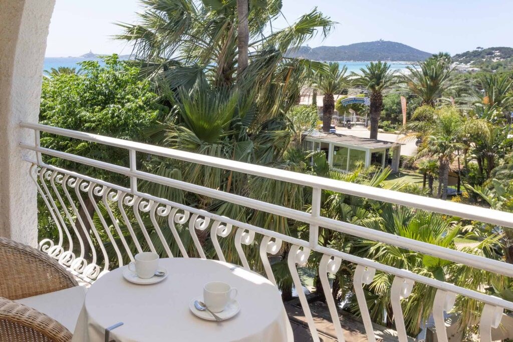 Pokoj Suite s výhledem na moře, Villasimius, Sardinie