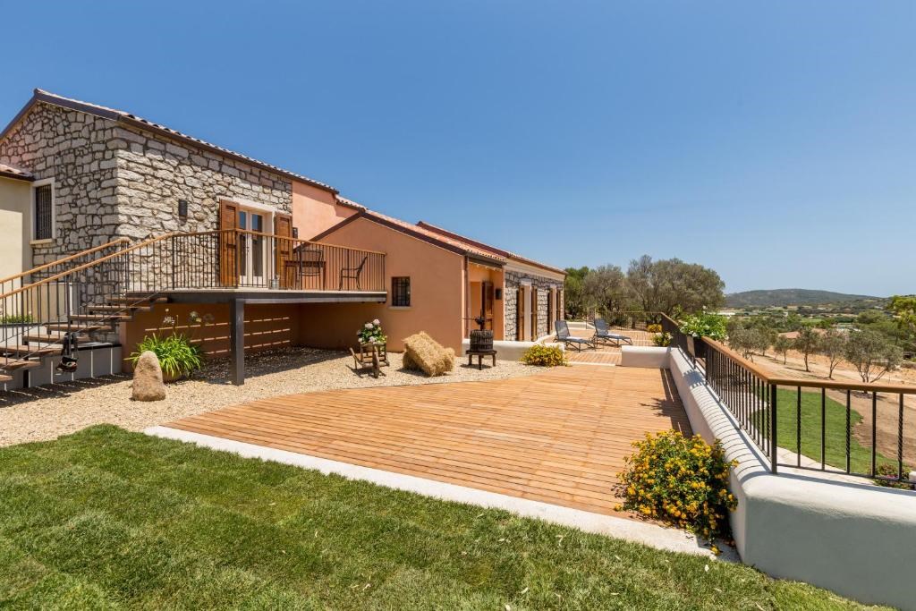 Pohled na hotel, Palau, Sardinie