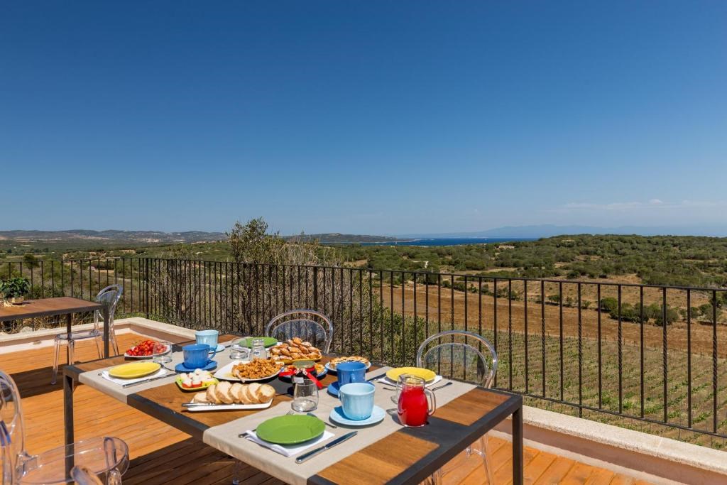 Výhledy z hotelu, Palau, Sardinie