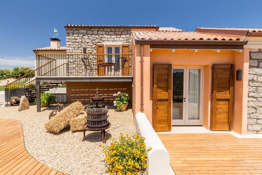 Pohled na hotel, Palau, Sardinie
