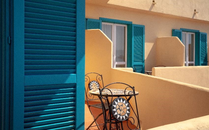 Pokoj Deluxe s výhledem na moře, Golfo Aranci, Sardinie