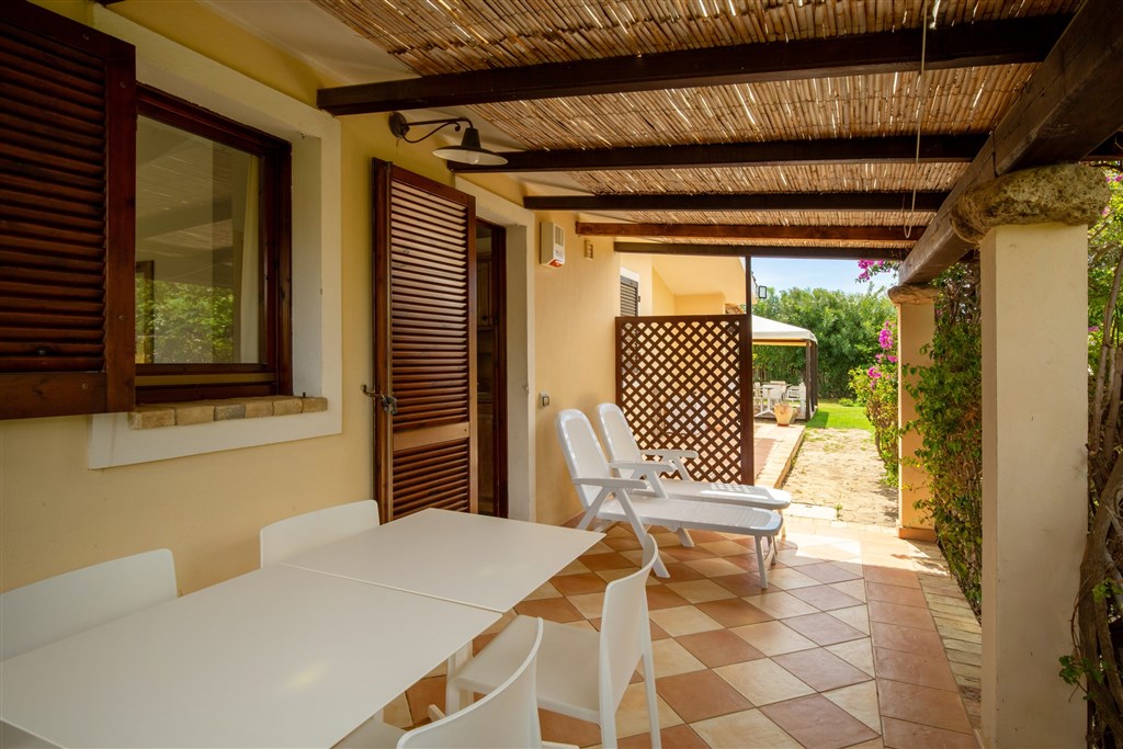 Apartmán Monocale Triplo Standard, Villasimius, Sardinie