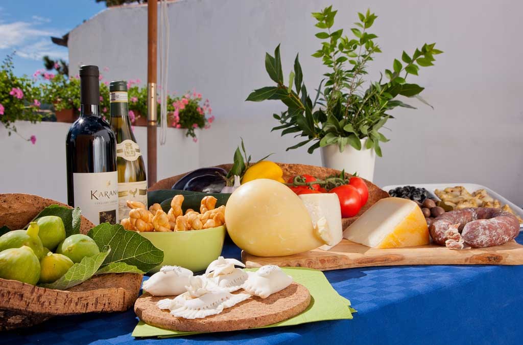 Lokální suroviny, Aggius, Sardinie