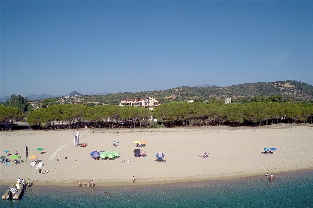 Pláž, Bari Sardo, Sardinie