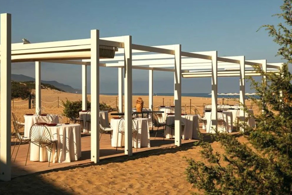 Restaurace Rosso Tramonto, Arbus, Sardinie