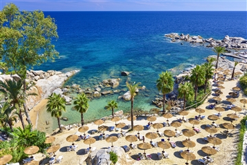 Hotelová pláž, Arbatax, Sardinie