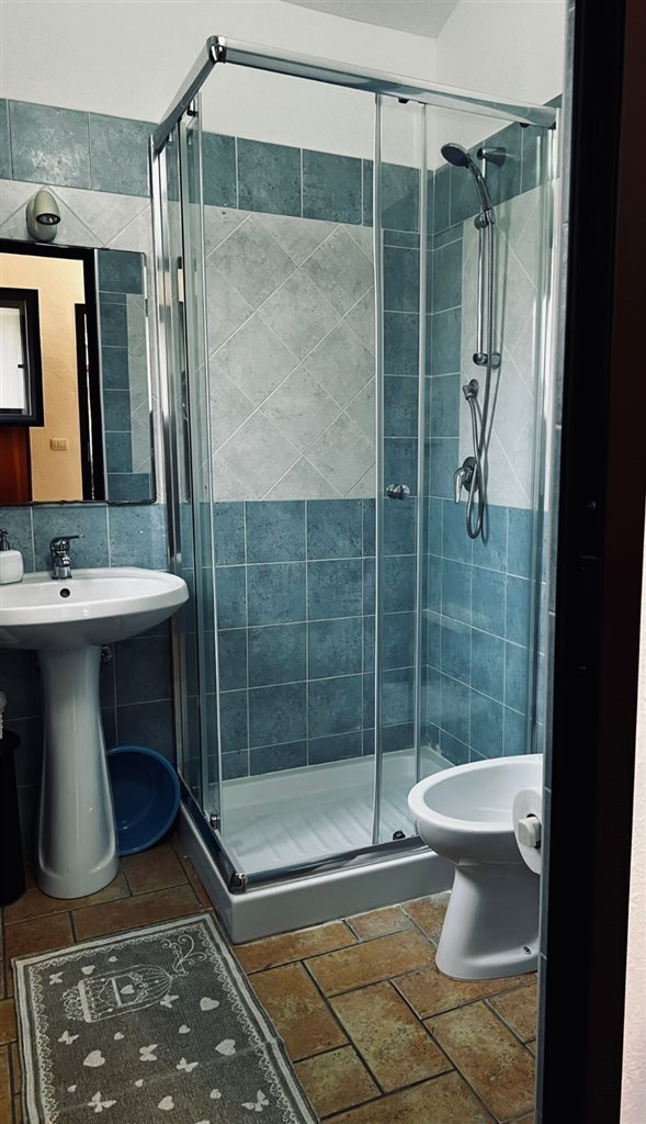 Koupelna v agriturismu Conca' e Janas, Dorgali, Sardinie