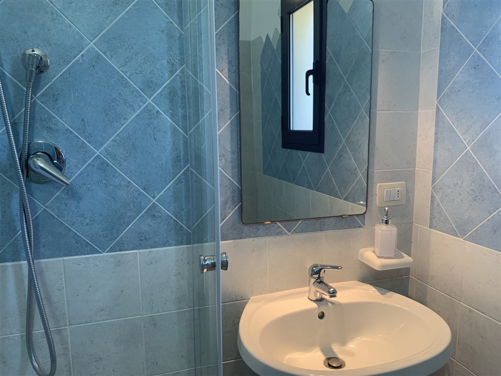 Koupelna v agriturismu Conca' e Janas, Dorgali, Sardinie