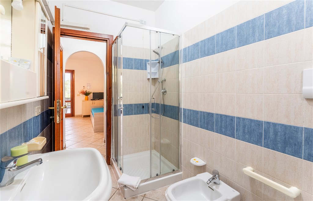 Koupelna, Ap. Bilo, Budoni, Sardinie