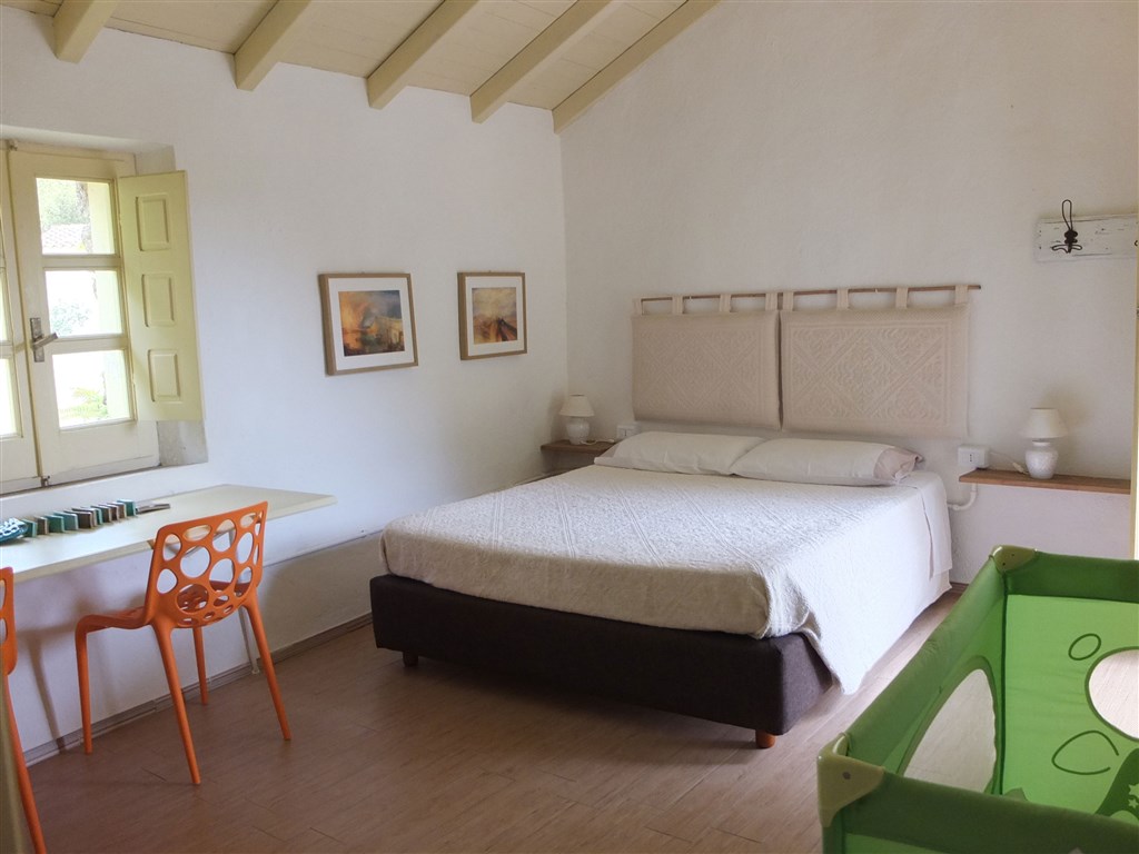 Agriturismo Li Pireddi - Interiéry pokojů, Aglientu, Sardinie