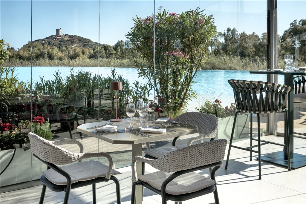 Restaurace Alima, Chia, Sardinie