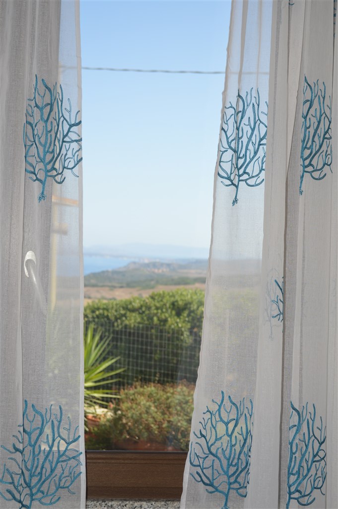 Agriturismo Finagliosu - Výhled do krajiny, Argentiera, Sardinie