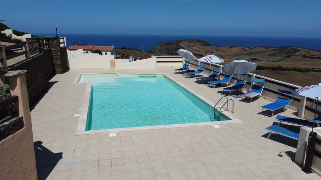 Agriturismo Finagliosu - Bazén, Argentiera, Sardinie