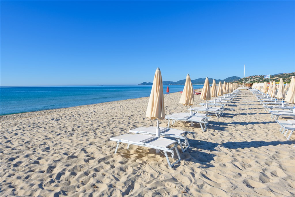 Valtur Sardegna Eos Costa Rei - Valtur Sardegna Eos Costa Rei, pláž, Costa Rei