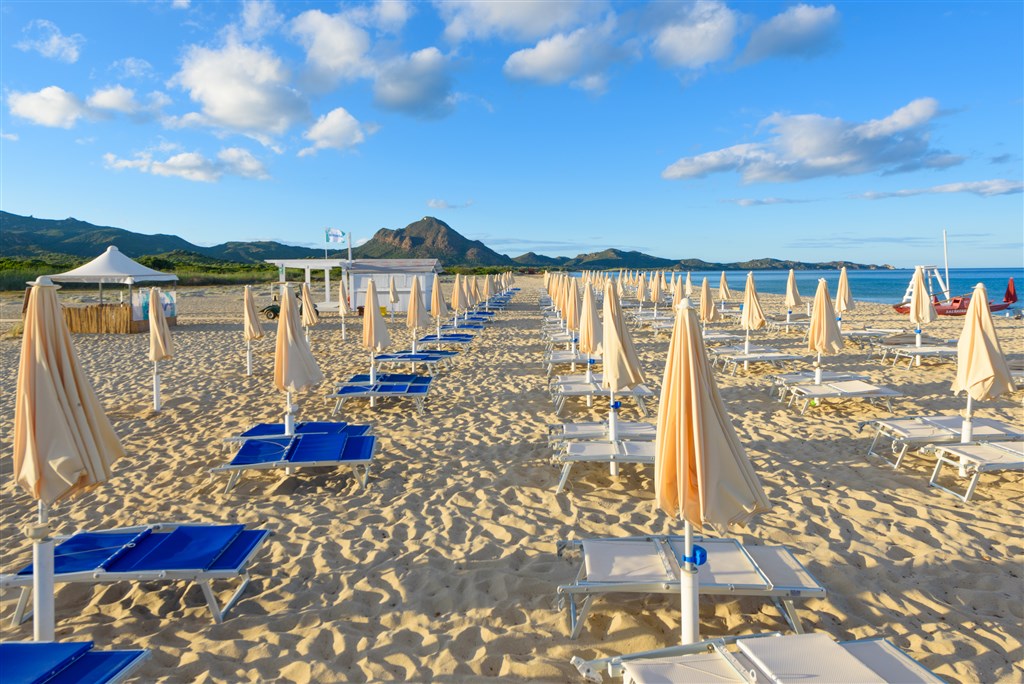 Valtur Sardegna Eos Costa Rei - Valtur Sardegna Eos Costa Rei, pláž, Costa Rei