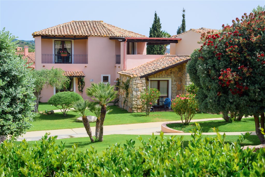 Valtur Sardegna Eos Costa Rei, hotelová zahrada, Costa Rei