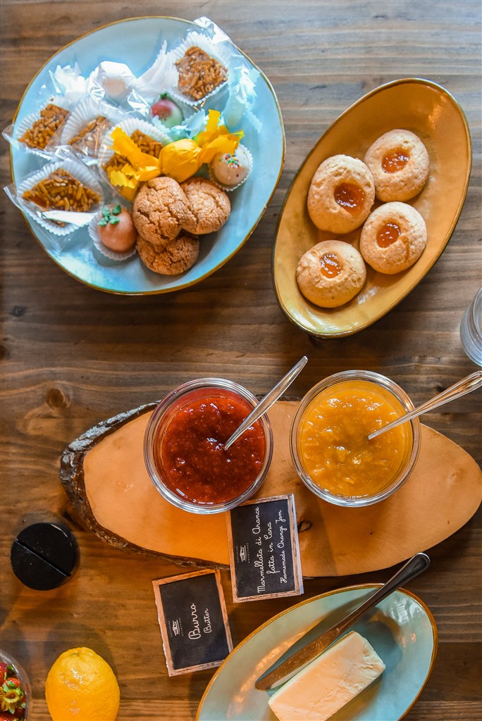 Agriturismo Guthiddai - Typické sladkosti u snídaně, Guthiddai, Sardinie