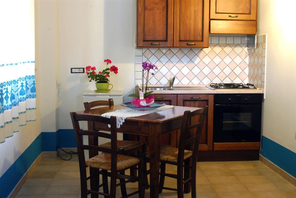 Agriturismo S`Ozzastru - Apartmán Comfort s kuchyní, Dorgali, Sardinie