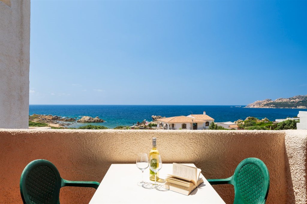 Residence Baia Santa Reparata - Residence Baia Santa Reparata, výhled na moře, Santa Teresa di Gallura