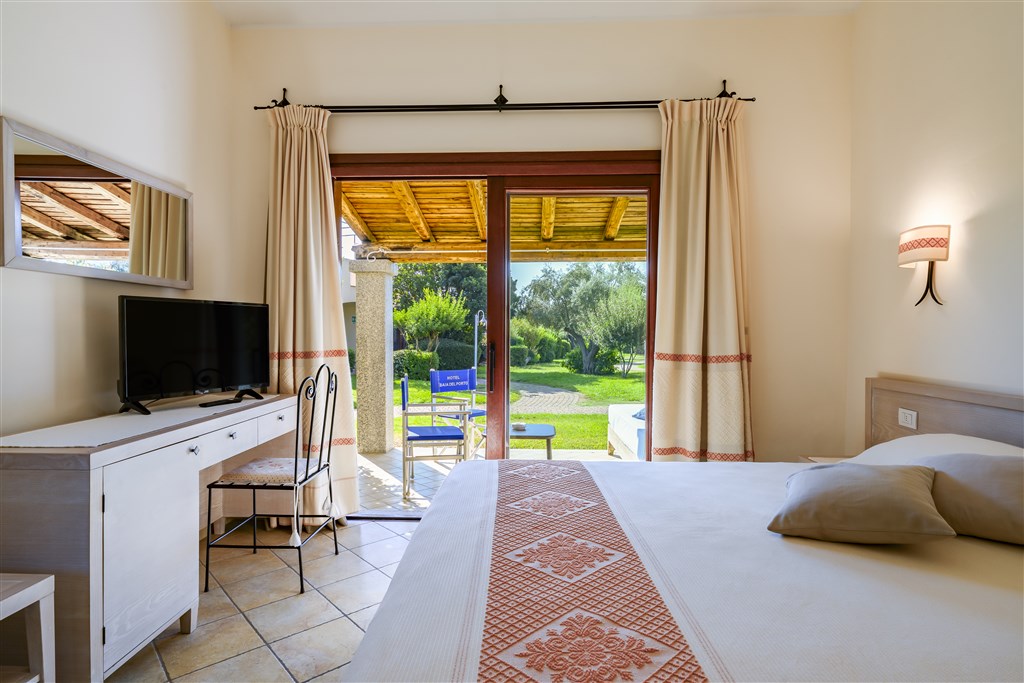 Baia del Porto - Dvoulůžkový pokoj, Porto Ottiolu, Sardinie